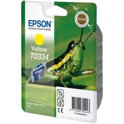 Afbeelding van Epson, Inkt, T0334 (Y)