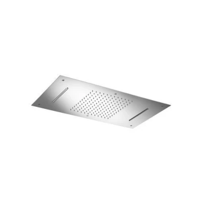 Afbeelding van HotBath Mate inbouwhoofddouche rechthoek 38x70cm Chroom
