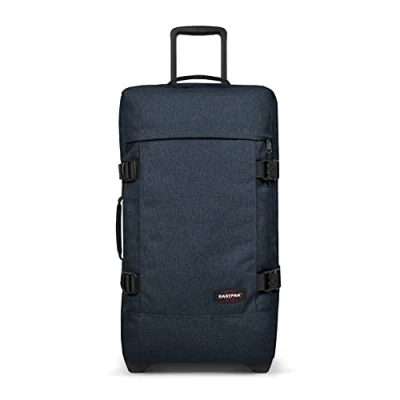 Image de Eastpak TRANVERZ M Valise, 67 x 35.5 30 cm, 78 L Triple Denim (Bleu)