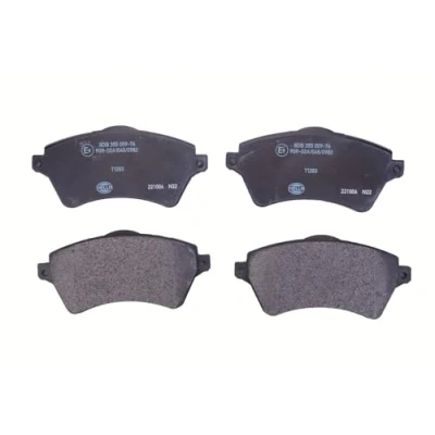 Afbeelding van HELLA 8DB 355 009 761 Remblokkenset Niet geschikt voor slijtage waarschuwingscontact LAND ROVER: Freelander I Off Road Convertible