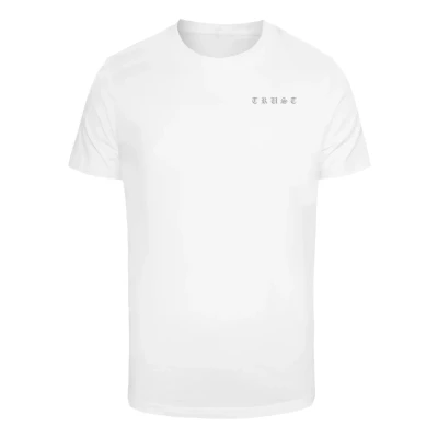 Afbeelding van Mister Tee Trust DOVE Tshirt print, Heren, Maat: Medium, White