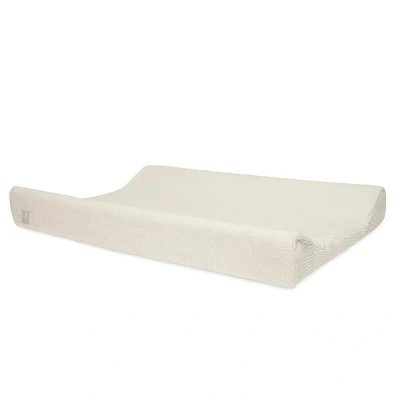 Afbeelding van Jollein Aankleedkussenhoes 50x70cm Basic Knit Ivory
