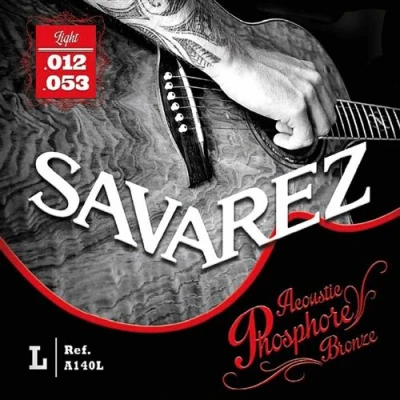 Image de Savarez A140L Jeu de cordes acoustique Phosphore Bronze Light 12 53