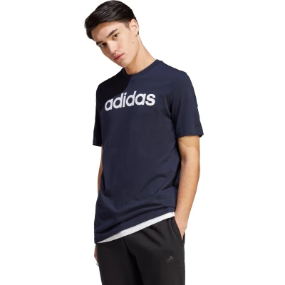 Afbeelding van adidas Sportswear Tshirt print, Heren, Maat: Small, Legend ink/white