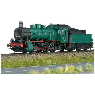 Afbeelding van TRIX H0 25539 goederentrein stoomlocomotief S.81 van de NMBS/SNCB