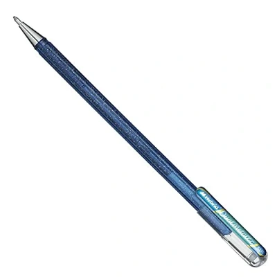 Afbeelding van Pentel Duo Gel K110 Blauw/ Metallic Groen