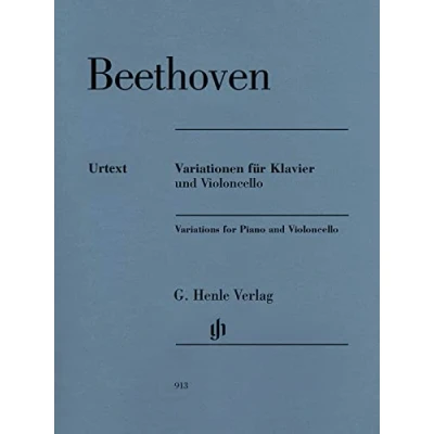 Afbeelding van Variationen für Klavier und Violoncello