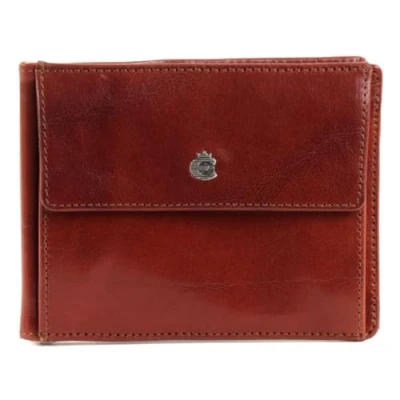 Afbeelding van Esquire Leren Dollarclip Toscana Money Clip Brown Bruine