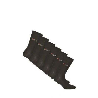 Afbeelding van Fila Unisex 6ER PACK STRÜMPFE, STREET, Lifesyle Sportsokken, Dames, Maat: 35 38, Schwarz