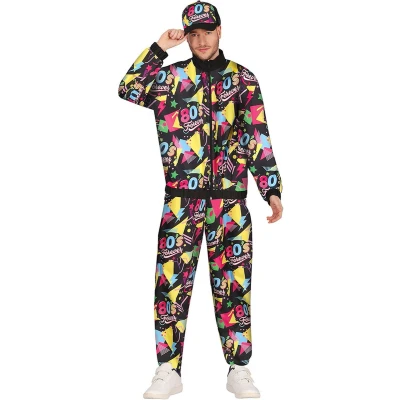 Afbeelding van Fiestas Guirca Trainingspak 80&#039;s Retro maat M (48 50)