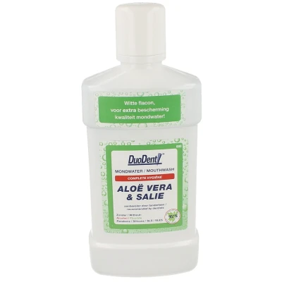 Afbeelding van Duodent Mondspoelwater Aloe Vera &amp; Salie 500ML