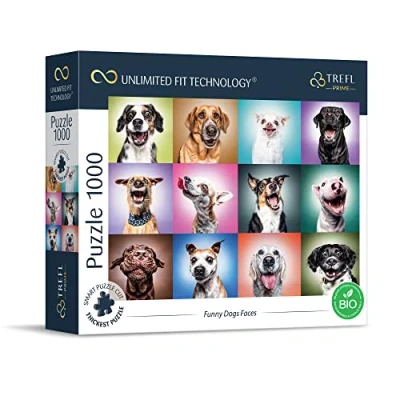 Afbeelding van Trefl Prime Grappige Honden puzzel 1000 stukjes
