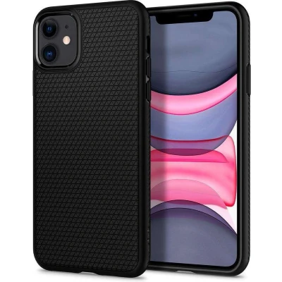 Afbeelding van Spigen Liquid Air Case Black Apple iPhone 11