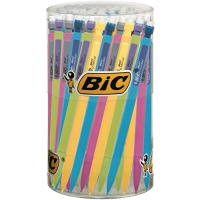 Afbeelding van Bic Vulpotlood Matic Fun, In Geassorteerde Kleuren, Display Van 60 Stuks