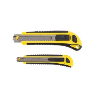 Afbeelding van Breekmes Toolland 9 en 18 mm 2 stuks (Antislip behuizing, Automatische meswissel)