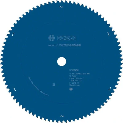 Afbeelding van Bosch Accessories Expert for Stainless Steel 2608644282 Cirkelzaagblad 355 x 25.4 2.2 mm Aantal tanden: 90 1 stuk(s)