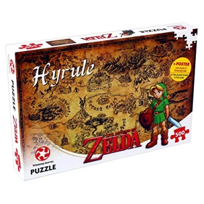 Image de Puzzle 500 pièces Zelda Hyrule Winning Moves