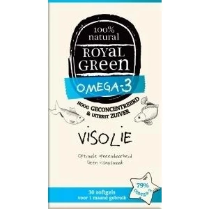 Afbeelding van Royal Green Visolie Capsules 30SG