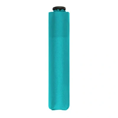 Afbeelding van Doppler Zero zakparaplu, 99, gewicht slechts 99 gram, stabiel, winddicht, 21 cm, Aqua Blauw, Opvouwbare paraplu