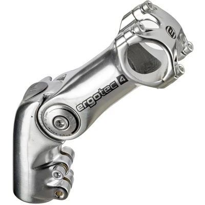 Afbeelding van Stuurpen Ergotec Octopus ahead 50 verstelbaar ø28,6 / 90 31,8 mm zilver