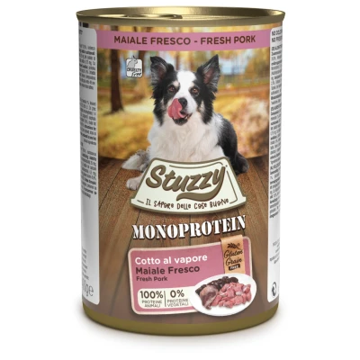 Afbeelding van Stuzzy Blik Adult 400 g Hondenvoer Varken