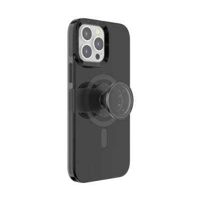 Afbeelding van PopSockets PopCase met een magnetische ring Telefoonhoesje Telefoonbutton compatibel Apple iPhone 13 Pro Max Zwart