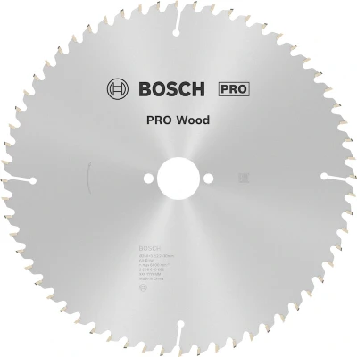 Image de BOSCH 2608640665 Lame de scie circulaire Optiline Wood, 250 x 30 3.2 mm, 60T