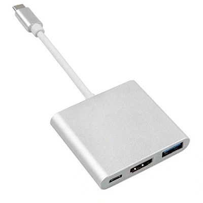 Afbeelding van Adapter USB 3.1 C voor HDMI 4K + 3.0 Maclean