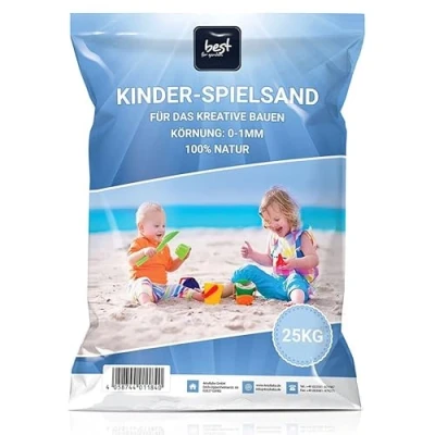 Afbeelding van 4myBaby GmbH Best for Garden Speelzand, 25 kg, voor zandbak, decoratief zand, TÜV getest, topkwaliteit (25 kg)