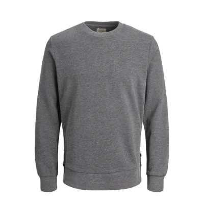 Afbeelding van JACK &amp; JONES Klassieke gebreide herentrui, Grijs (Medium Grey Melange/Reg Fit)
