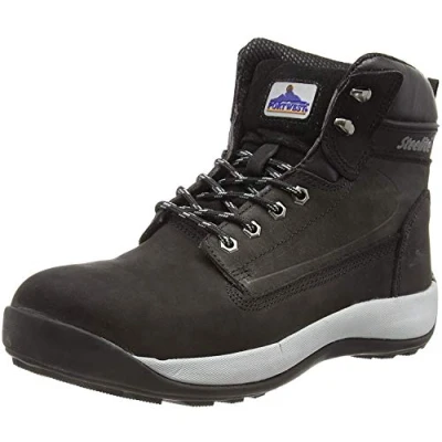 Afbeelding van Portwest Fw32 Scarponcino S3 HRO Nubuck, heren FW32, zwart.