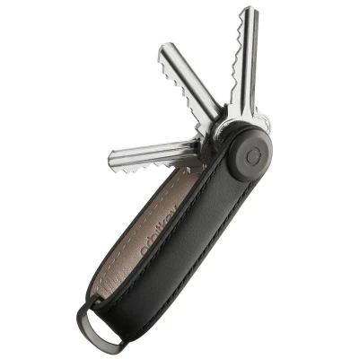 Afbeelding van Orbitkey Premium Leather 2.0 Keyholder black /