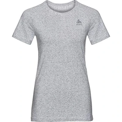 Afbeelding van Odlo BL TOP Crew neck s/s MILLENNIUM Linencoo Grey Melange Maat M