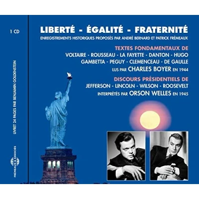 Afbeelding van Orson Welles &amp; Charles Boyer Liberte Egalite Fraternite (CD)