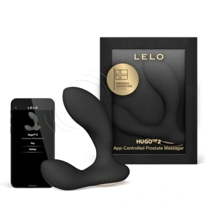Afbeelding van LELO HUGO 2 Prostaatstimulator met Bluetooth app en 16 Genotsinstellingen, Sex Speeltjes voor Mannen, Black