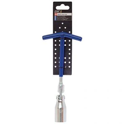 Afbeelding van Car Plus Bougiesleutel T greep 21 Cm Staal Mm Chroom