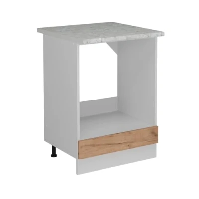 Afbeelding van Vicco R Line Goldkraft eiken kast 60 cm AP marmer
