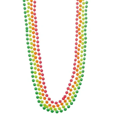 Afbeelding van Neon gele Hawaii kransen 12 stuks