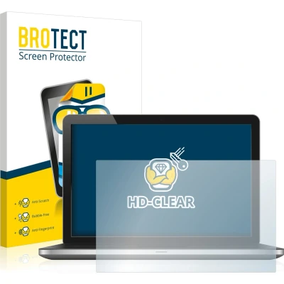 Afbeelding van BROTECT Screenprotector voor Standaardmaten met 17.3 inch Schermen [383 mm x 215 mm, 16:9] Folie Beschermfolie transparant