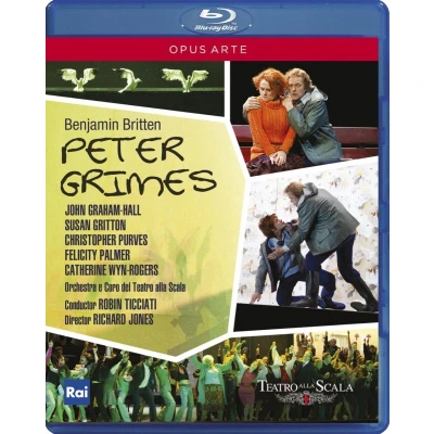 Afbeelding van Orchestra And Chorus Of Teatro Alla Scala, Robin Ticciati Britten: Peter Grimes (Blu ray)