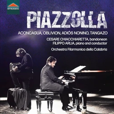 Afbeelding van Filippo Arlia, Cesare Chiacchiaretta Piazzolla: Aconcagua, Oblivion, Adiós Nonino, Tangazo (CD)