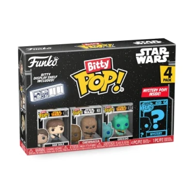 Image de Pack de 4 figurines Funko Bitty Pop Star Wars Han Solo
