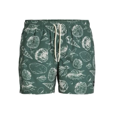 Afbeelding van Jack &amp; Jones Jpstmaui Jjswim Mature Zwemshorts, Heren, Maat: Small, Mallard green