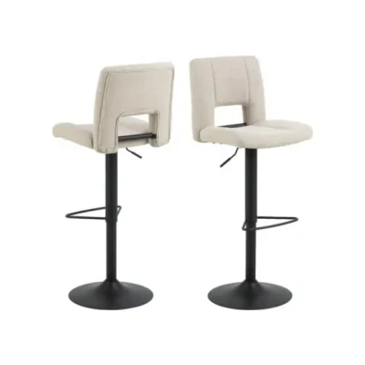 Afbeelding van Barkruk Sylvie Beige Giga Living