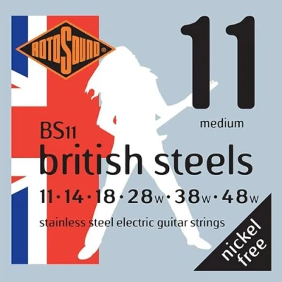 Afbeelding van Rotosound BS11 British Steels 011 Snarenset elektrisch