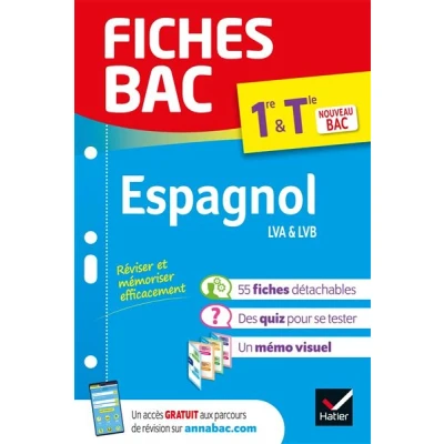 Image de Fiches Bac Espagnol 1re/Tle 2025