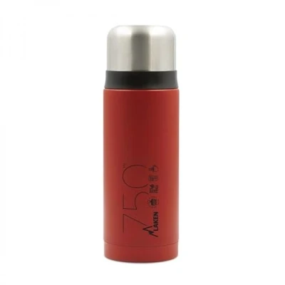 Afbeelding van Laken thermosfles roestvrijstaal thermo bottle 0,75L Red