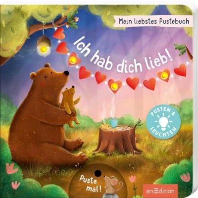 Afbeelding van Mein liebstes Pustebuch Ich hab dich lieb!