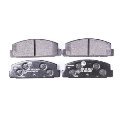 Afbeelding van HELLA 8DB 355 016 761 Remblokkenset Niet geschikt voor slijtage waarschuwingscontact MAZDA: 323 F 6, 626 V Hatchback, Saloon