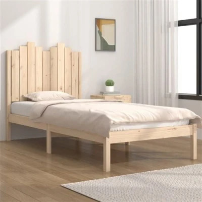 Afbeelding van vidaXL Bedframe massief grenenhout 100x200 cm